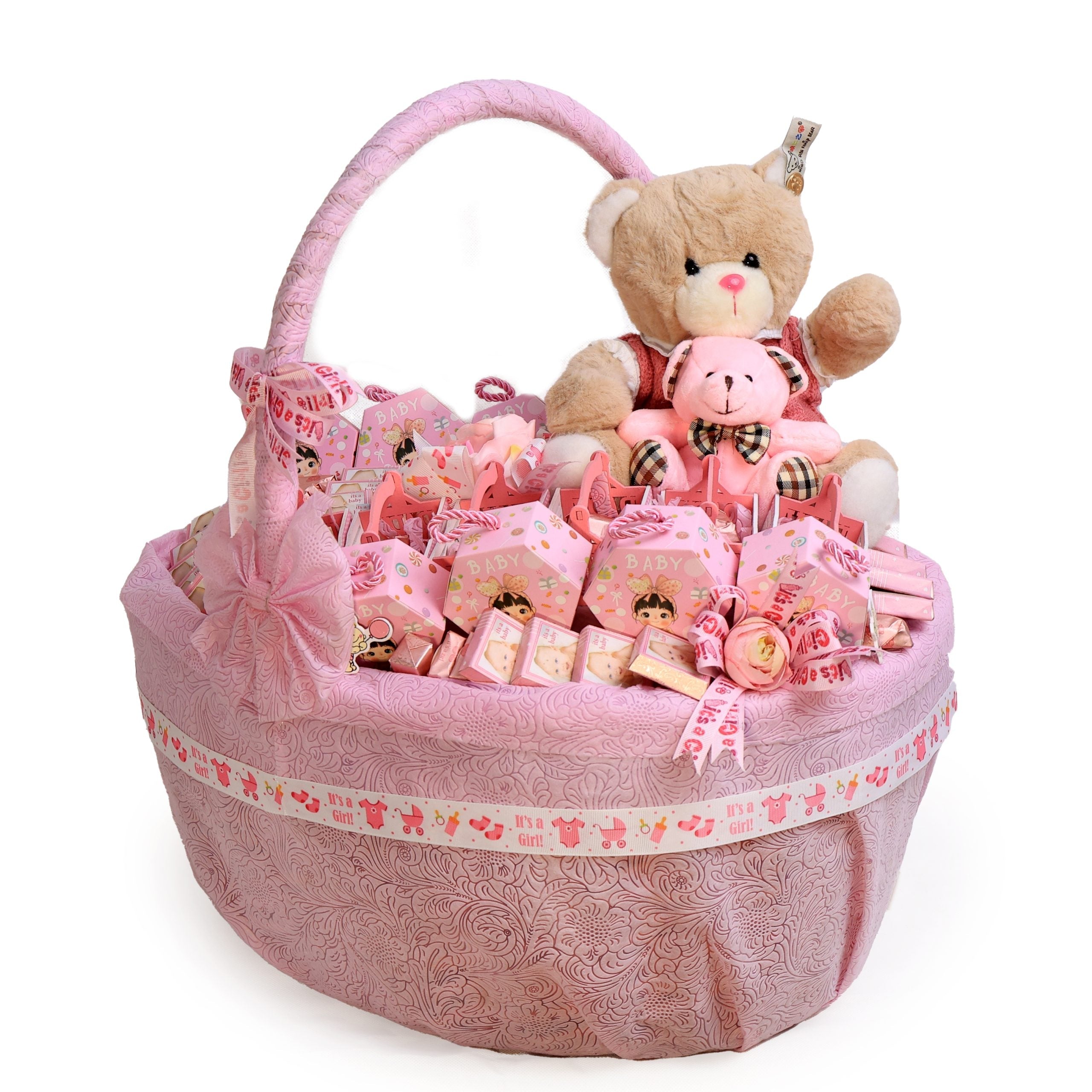 Baby Girl Basket – Gift Baskets Galore & The Savvy Gourmet