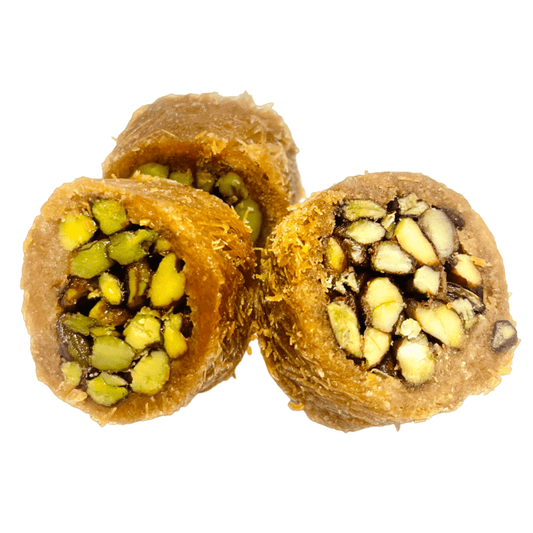 Mabromah with pistachios