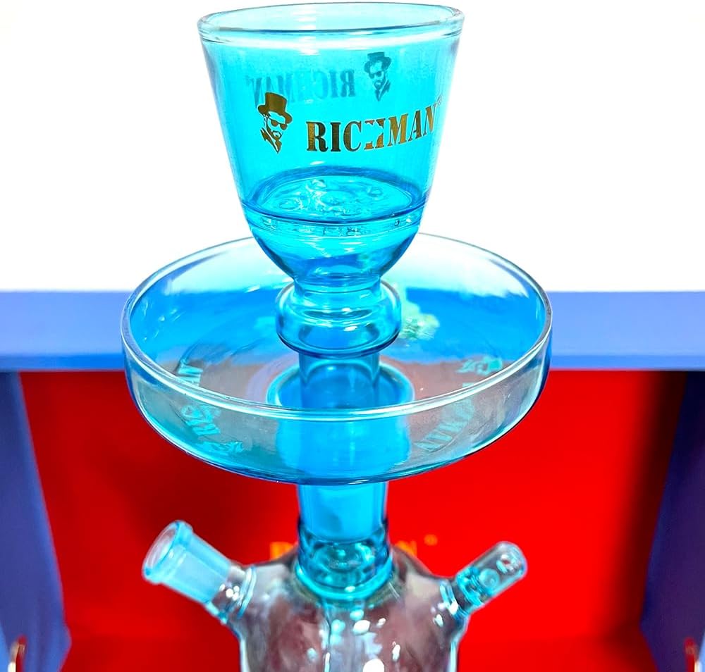 Richman traveling hookah set full glass high quality shisha with complete accessories