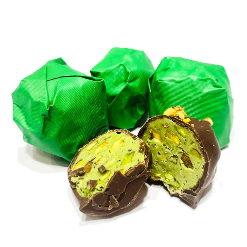 Belgium Chocolate Pistachio Cream with Pistachio Kernels