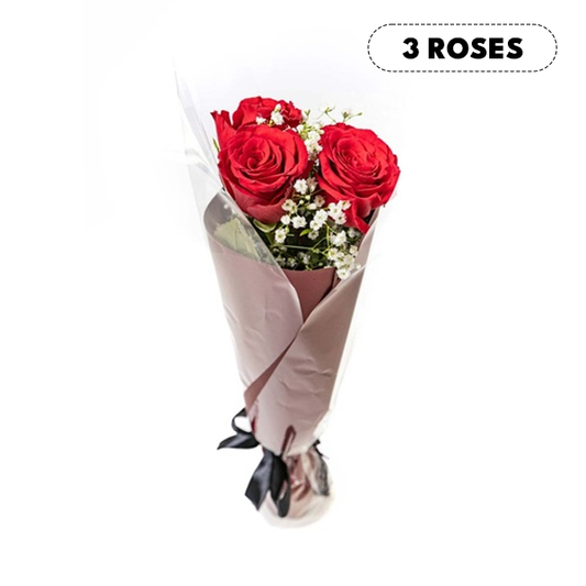 3 Roses of Delight Bouquet